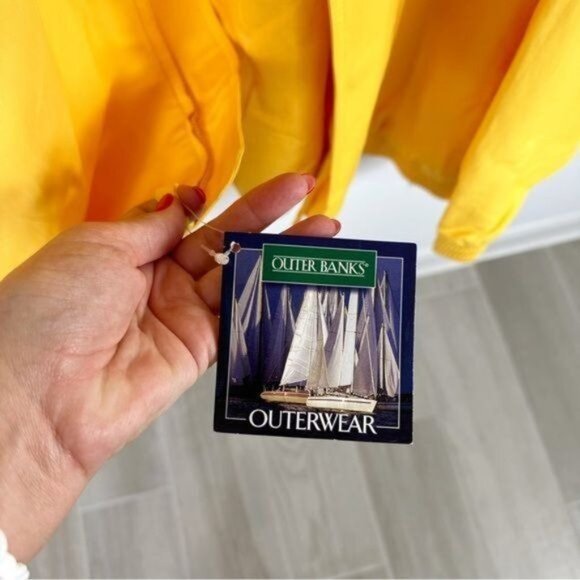 NEW Outer Banks The Navigator Crew Outerwear Jacket Yellow Size XXLarge - Picture 6 of 13